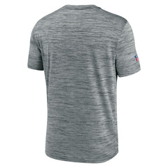 Tennessee Titans Sideline Velocity Throwback Logo Dri-FIT T-Shirt - Gray T-shirts