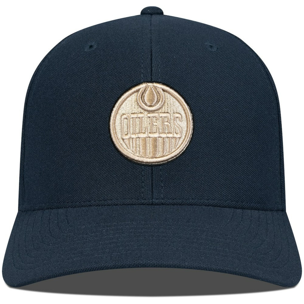 Edmonton Oilers Levelwear Fusion Lefty Hat - Black | US 200853843