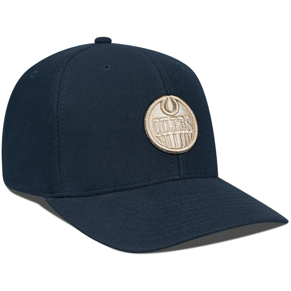 Edmonton Oilers Levelwear Fusion Lefty Hat - Black | US 200853843