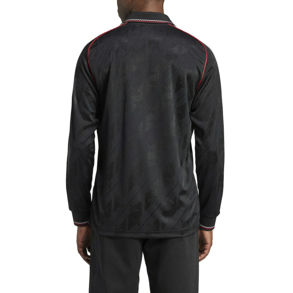Manchester United Originals Lifestyler Long Sleeve Jersey Black - Adidas cheap