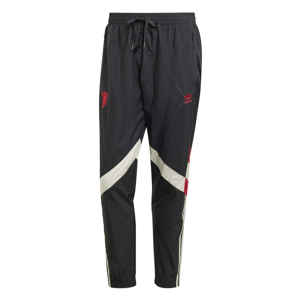 Manchester United Originals Lifestyler Track Pants Black - Adidas outlet