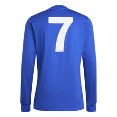 Manchester United x George Best Originals Lifestyler Long Sleeve Jersey Blue - Adidas sale