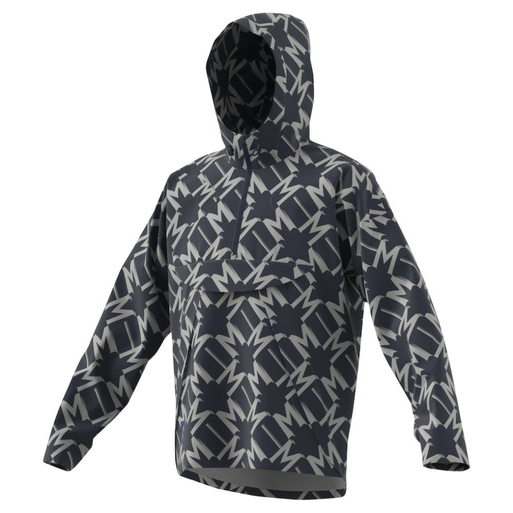 Manchester United 2024/25 Half-Zip Hoodie Windbreaker Jacket Charcoal - Adidas outlet