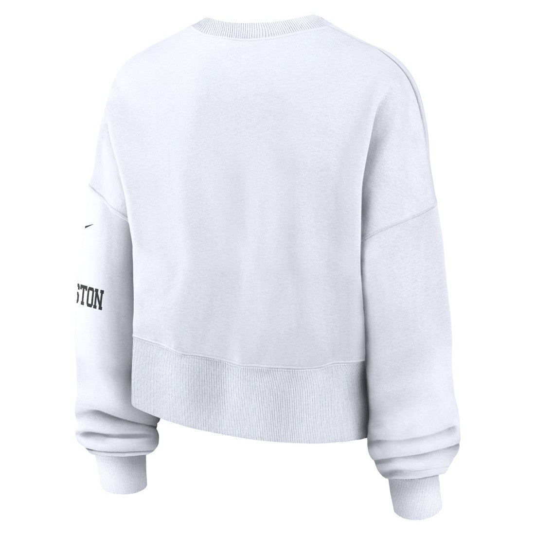 Houston Texans Women's Oversized Pullover Sweatshirt - White Pullover
