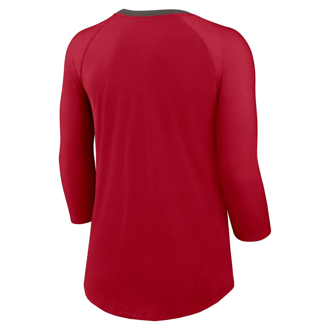 Tampa Bay Buccaneers Women's 3/4 Sleeve Raglan Fashion Top - Red Tops