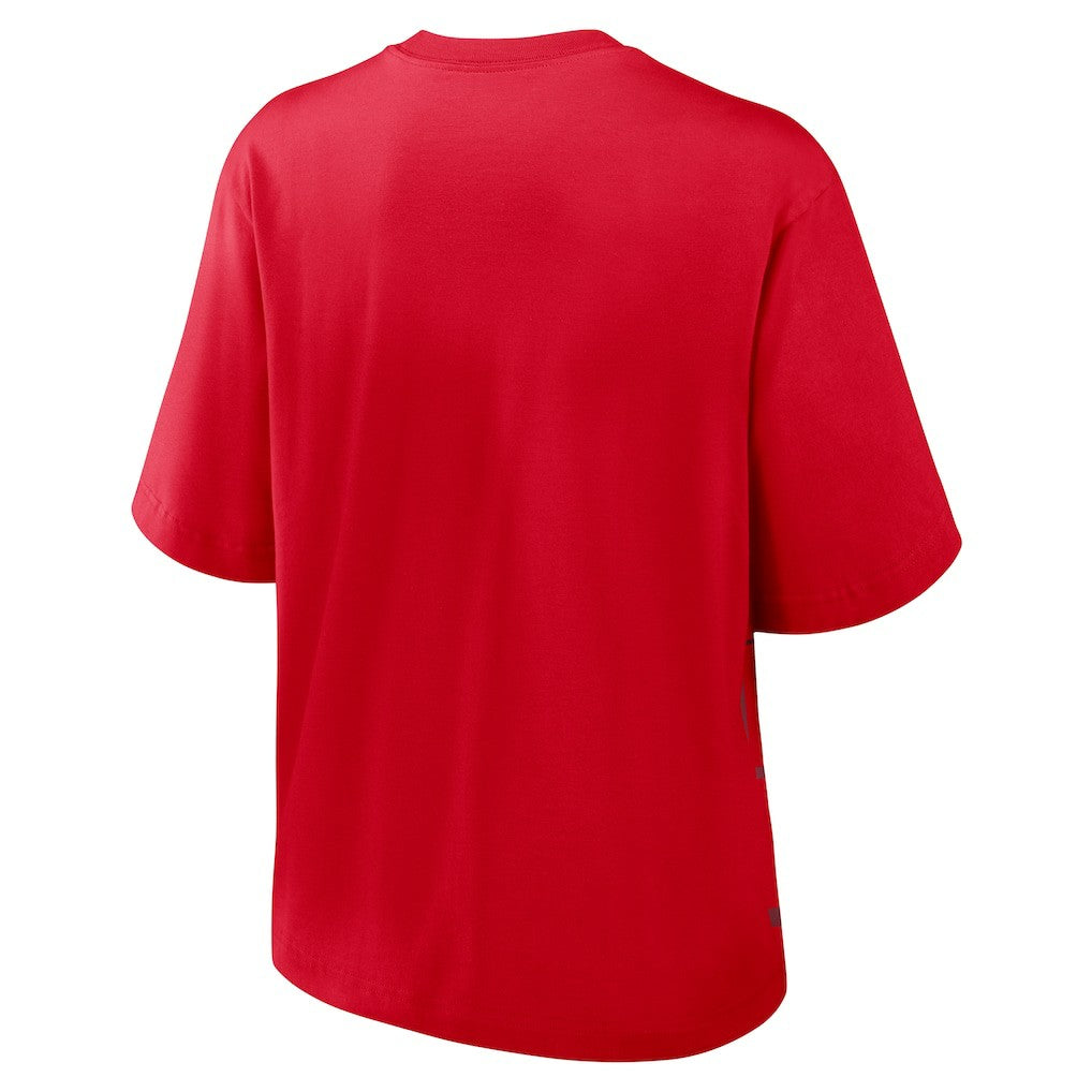 Kansas City Chiefs Women's Boxy T-Shirt - Red T-shirts