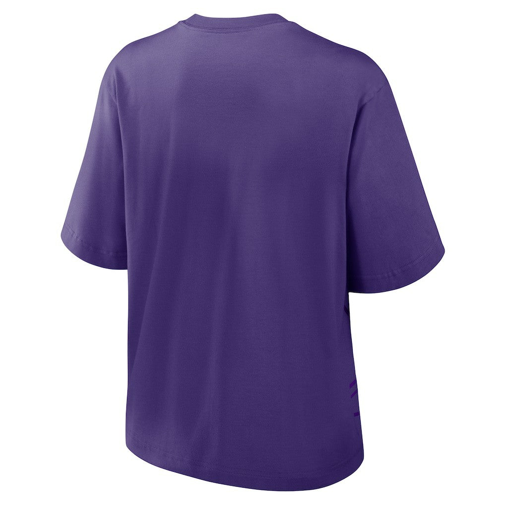 Minnesota Vikings Women's Boxy T-Shirt - Purple T-shirts