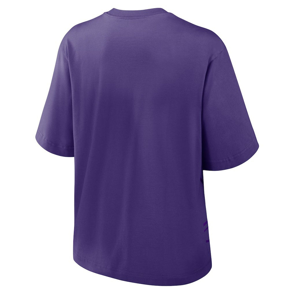 Minnesota Vikings Women's Boxy T-Shirt - Purple T-shirts