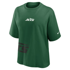 New York Jets Women's Boxy T-Shirt - Green T-shirts