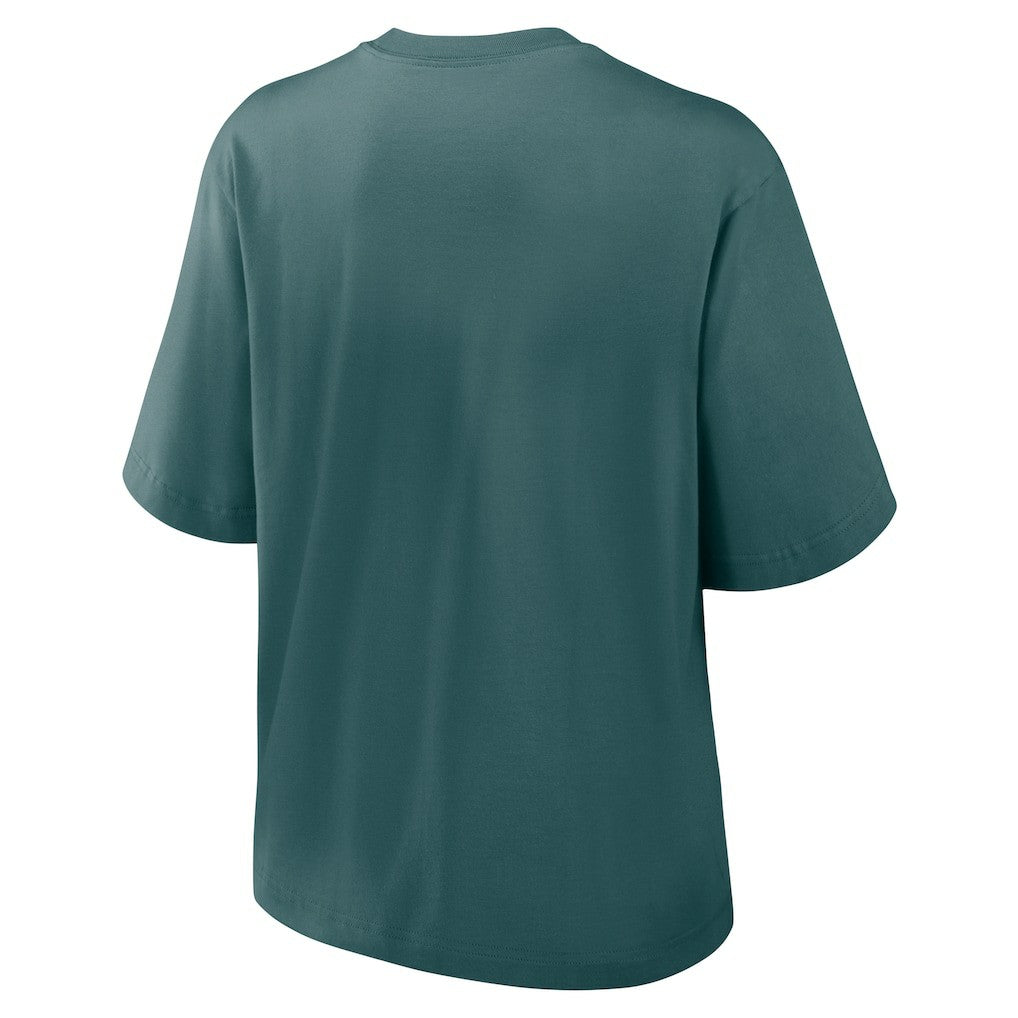 Philadelphia Eagles Women's Boxy T-Shirt - Midnight Green T-shirts