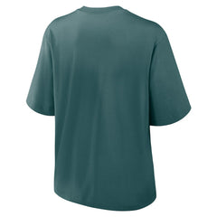 Philadelphia Eagles Women's Boxy T-Shirt - Midnight Green T-shirts