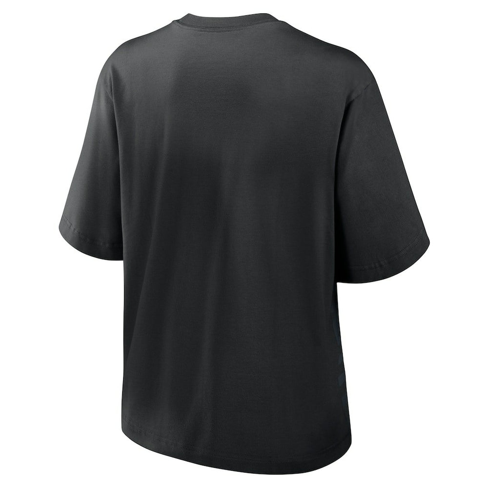 Atlanta Falcons Women's Boxy T-Shirt - Black T-shirts