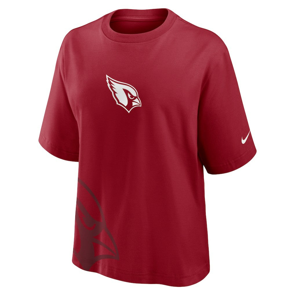 Arizona Cardinals Women's Boxy T-Shirt - Cardinal T-shirts