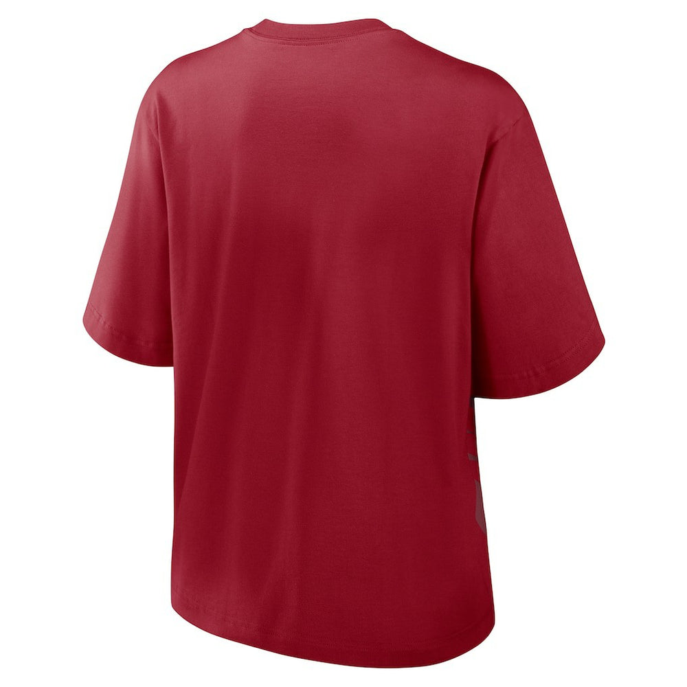 Arizona Cardinals Women's Boxy T-Shirt - Cardinal T-shirts