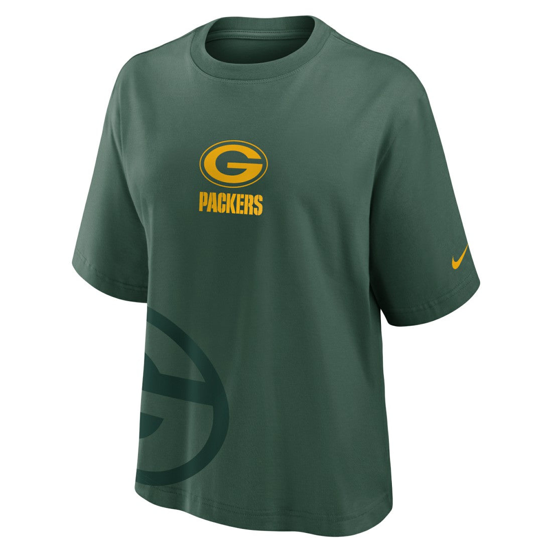 Green Bay Packers Women's Boxy T-Shirt - Green T-shirts