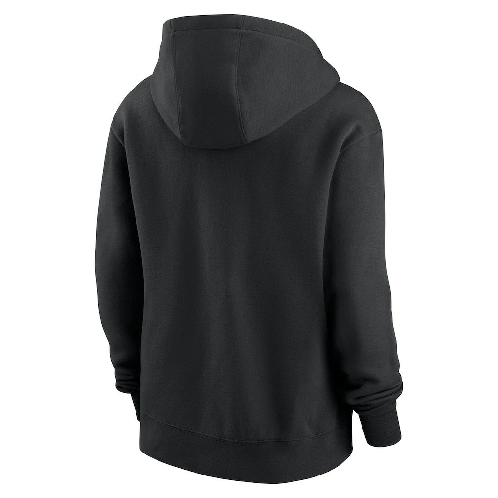 Carolina Panthers Women's Club Fleece Hoodie - Black Hoodies