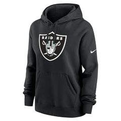Las Vegas Raiders Women's Club Fleece Hoodie - Black Hoodies