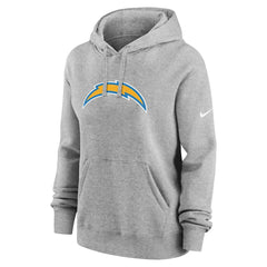 Los Angeles Chargers Women's Club Fleece Hoodie - Heather Gray Hoodies