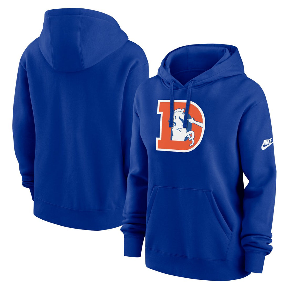 Denver Broncos Women's Club Fleece Hoodie - Royal Hoodies