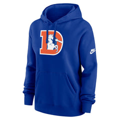 Denver Broncos Women's Club Fleece Hoodie - Royal Hoodies