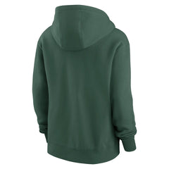 Green Bay Packers Women's Club Fleece Hoodie - Green Hoodies