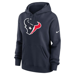 Houston Texans Women's Club Fleece Hoodie - Navy Hoodies