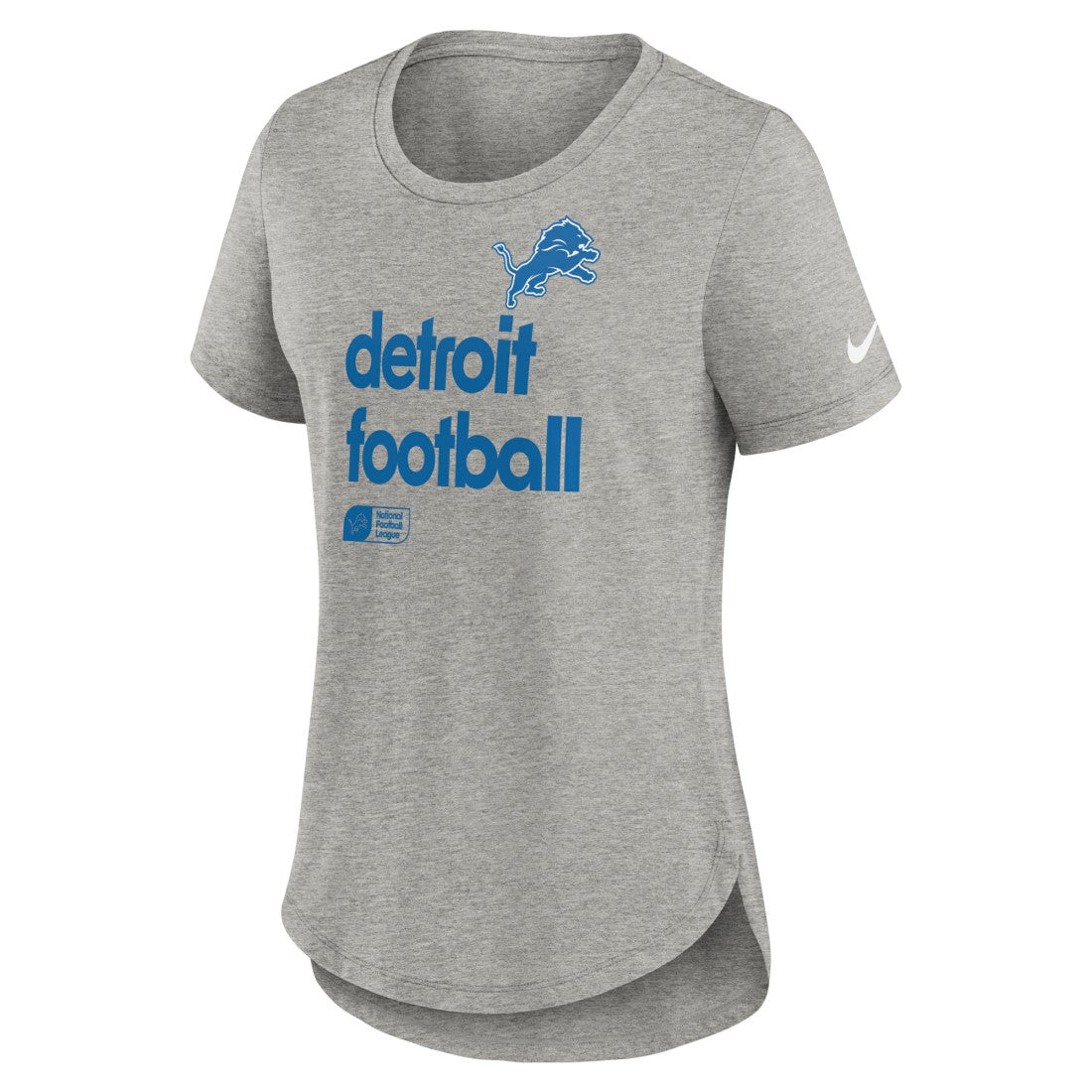 Detroit Lions Women's Team Shout-Out Tri-Blend T-Shirt - Heather Gray T-shirts