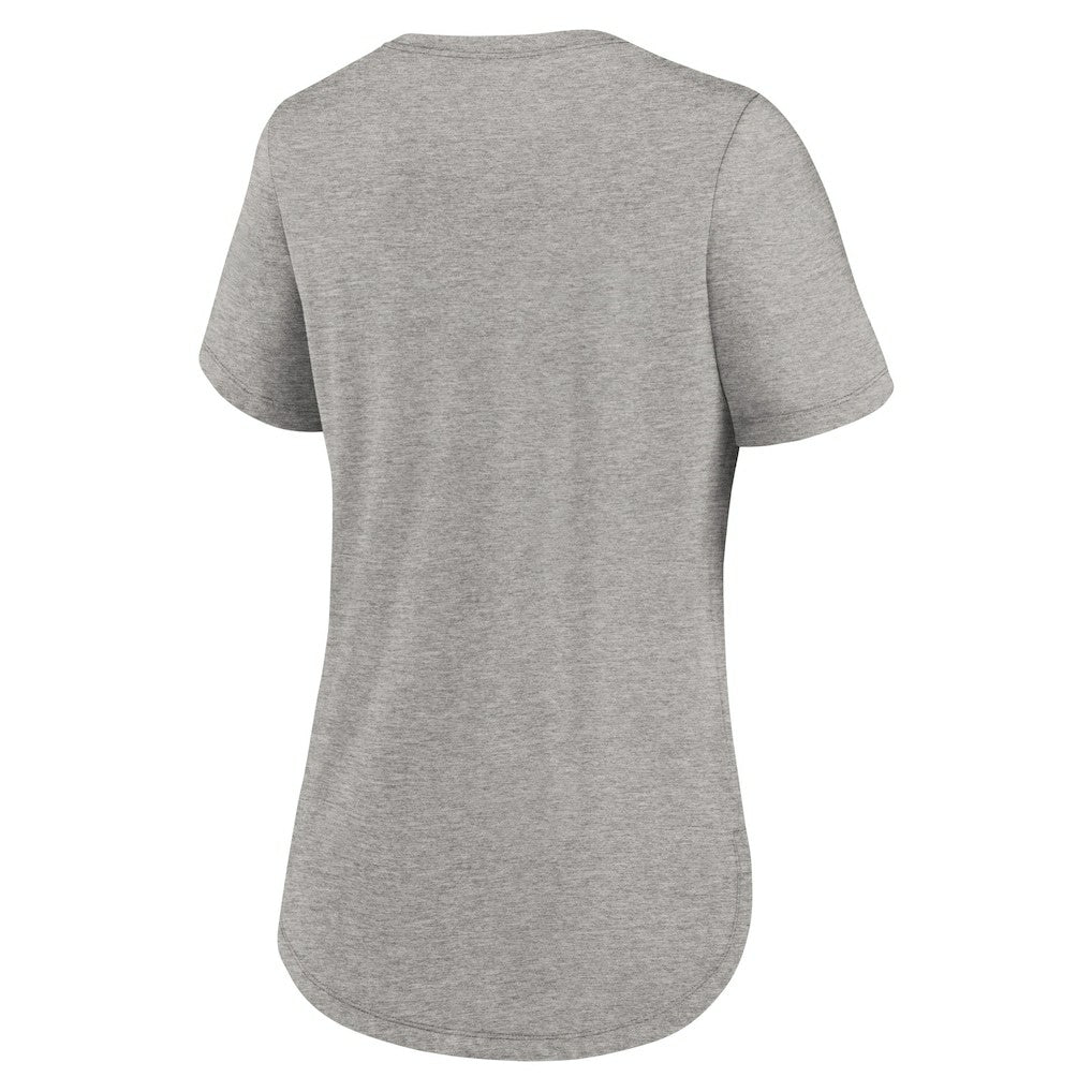 New York Jets Women's Team Shout-Out Tri-Blend T-Shirt - Heather Gray T-shirts