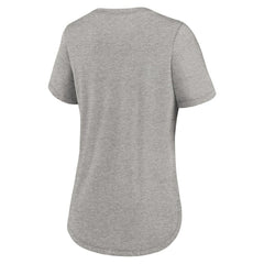 New York Jets Women's Team Shout-Out Tri-Blend T-Shirt - Heather Gray T-shirts