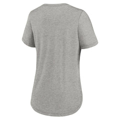 San Francisco 49ers Women's Team Shout-Out Tri-Blend T-Shirt - Heather Gray T-shirts