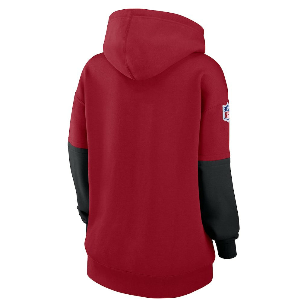 Arizona Cardinals Women's Sideline Essential Hoodie - Cardinal Hoodies