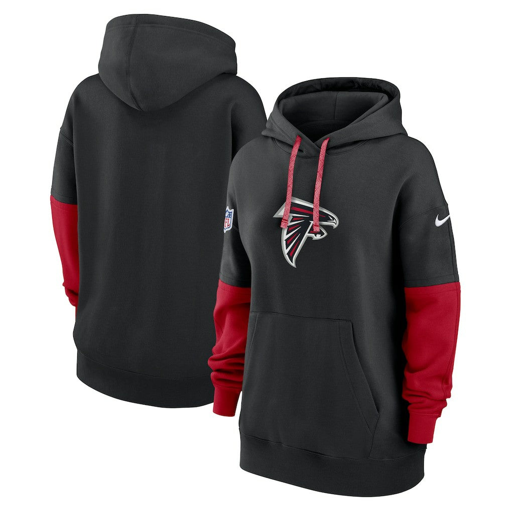 Atlanta Falcons Women's Sideline Essential Hoodie - Black Hoodies