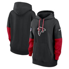 Atlanta Falcons Women's Sideline Essential Hoodie - Black Hoodies