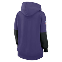Baltimore Ravens Women's Sideline Essential Hoodie - Purple Hoodies