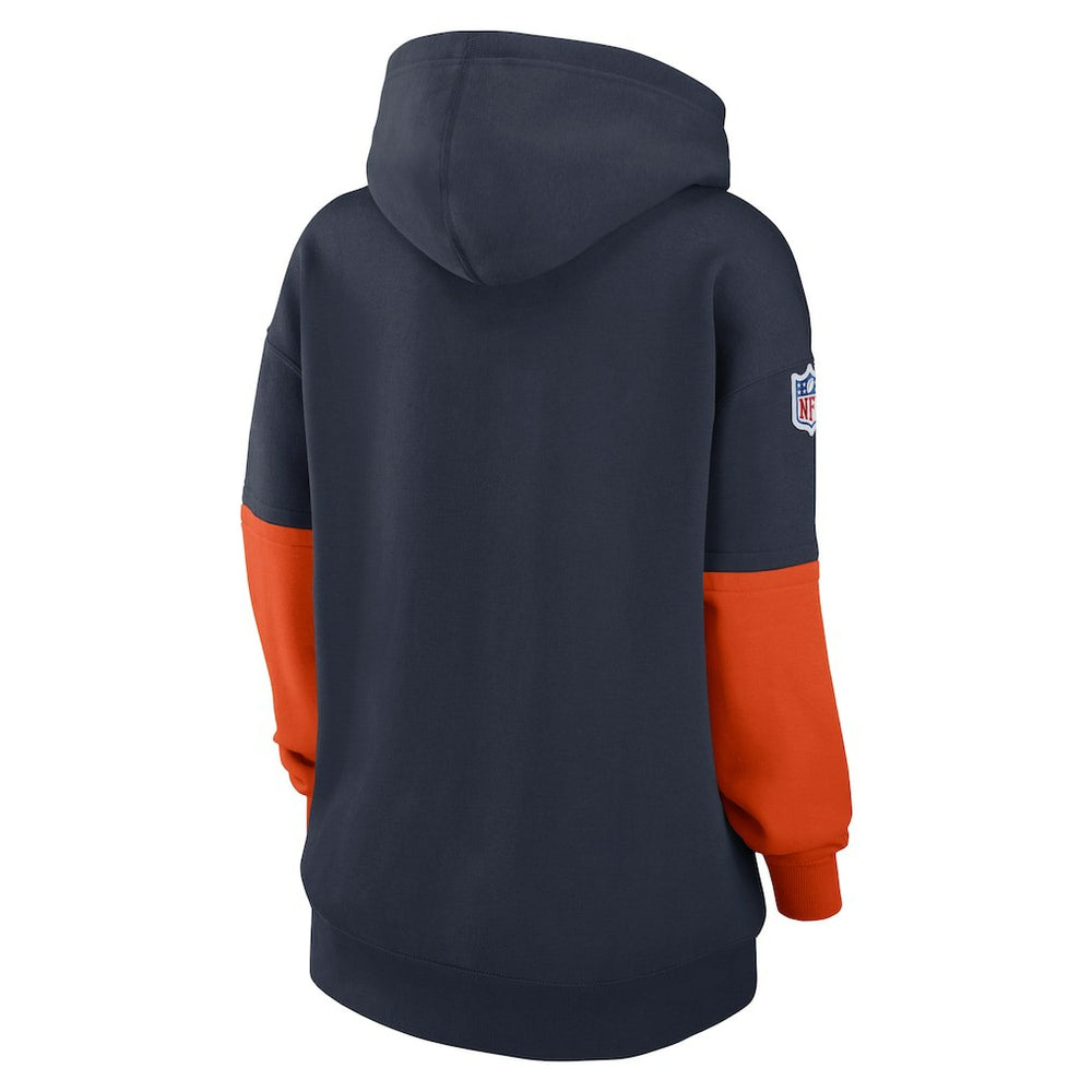 Chicago Bears Women's Sideline Essential Hoodie - Navy Hoodies