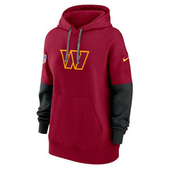 Washington Commanders Women's Sideline Essential Hoodie - Burgundy Hoodies