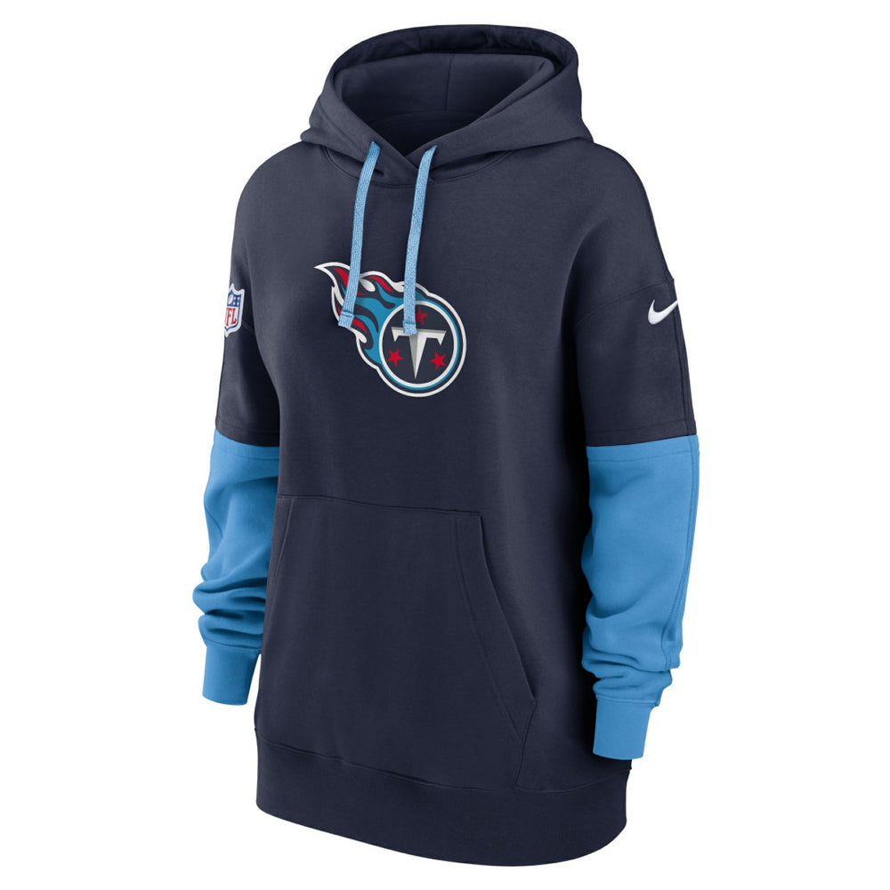 Tennessee Titans Women's Sideline Essential Hoodie - Navy Hoodies