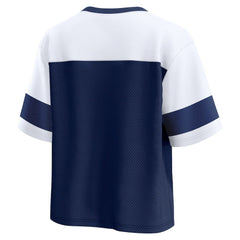 Dallas Cowboys Women's Homeschool Jersey Poly V-Neck
Fashion Top - Navy/White Jerseys