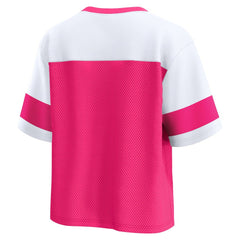 Dallas Cowboys Women's Homeschool Jersey Poly V-Neck
Fashion Top - Pink/White Jerseys
