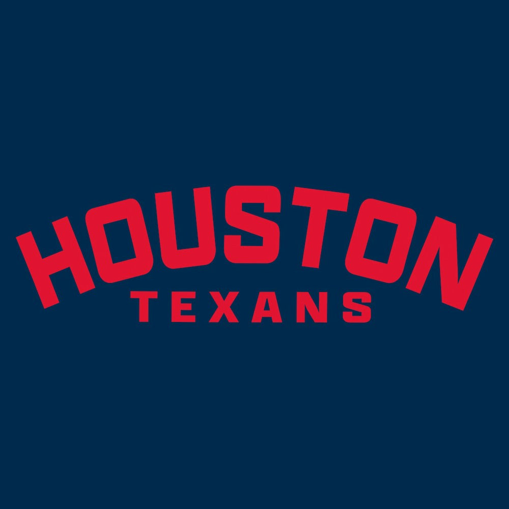Houston Texans Women's Backup Option Long Sleeve Hoodie T-Shirt - Navy/White Hoodies