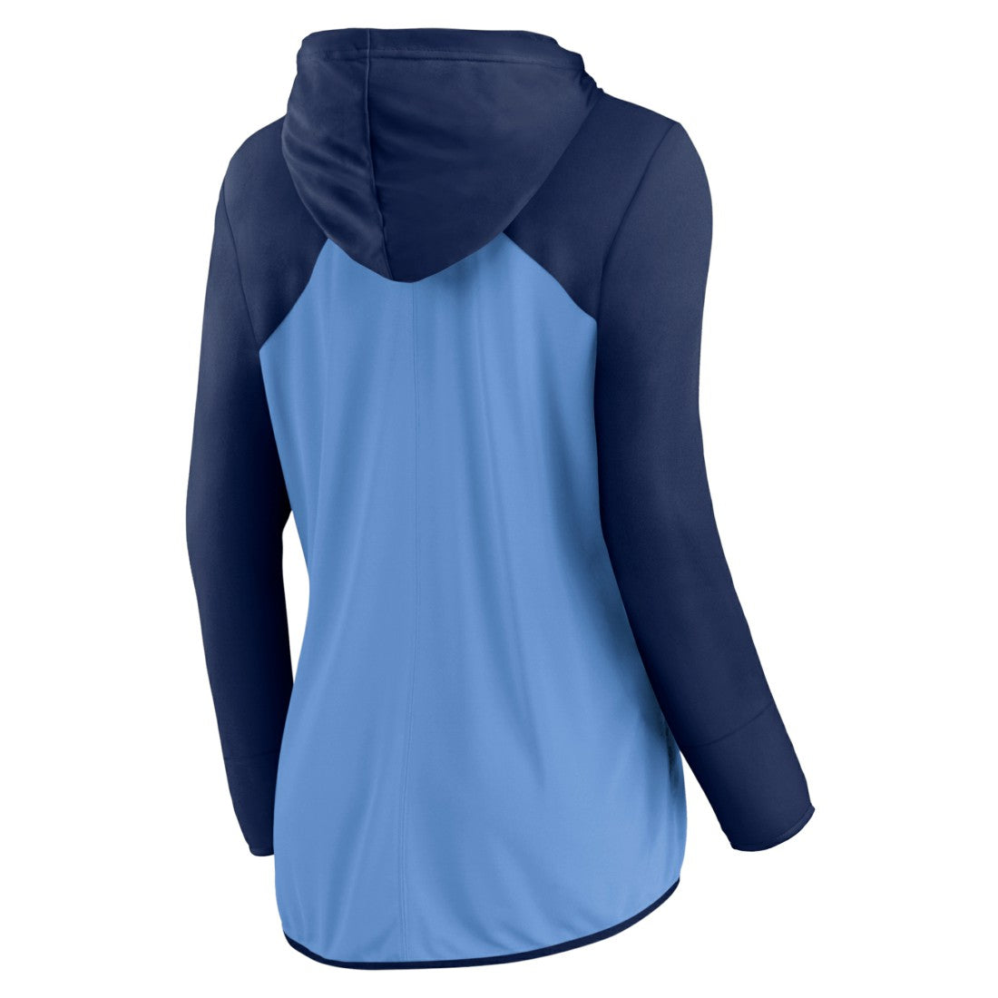 Tennessee Titans Women's Script Full-Zip Hoodie - Light Blue/Navy Hoodies