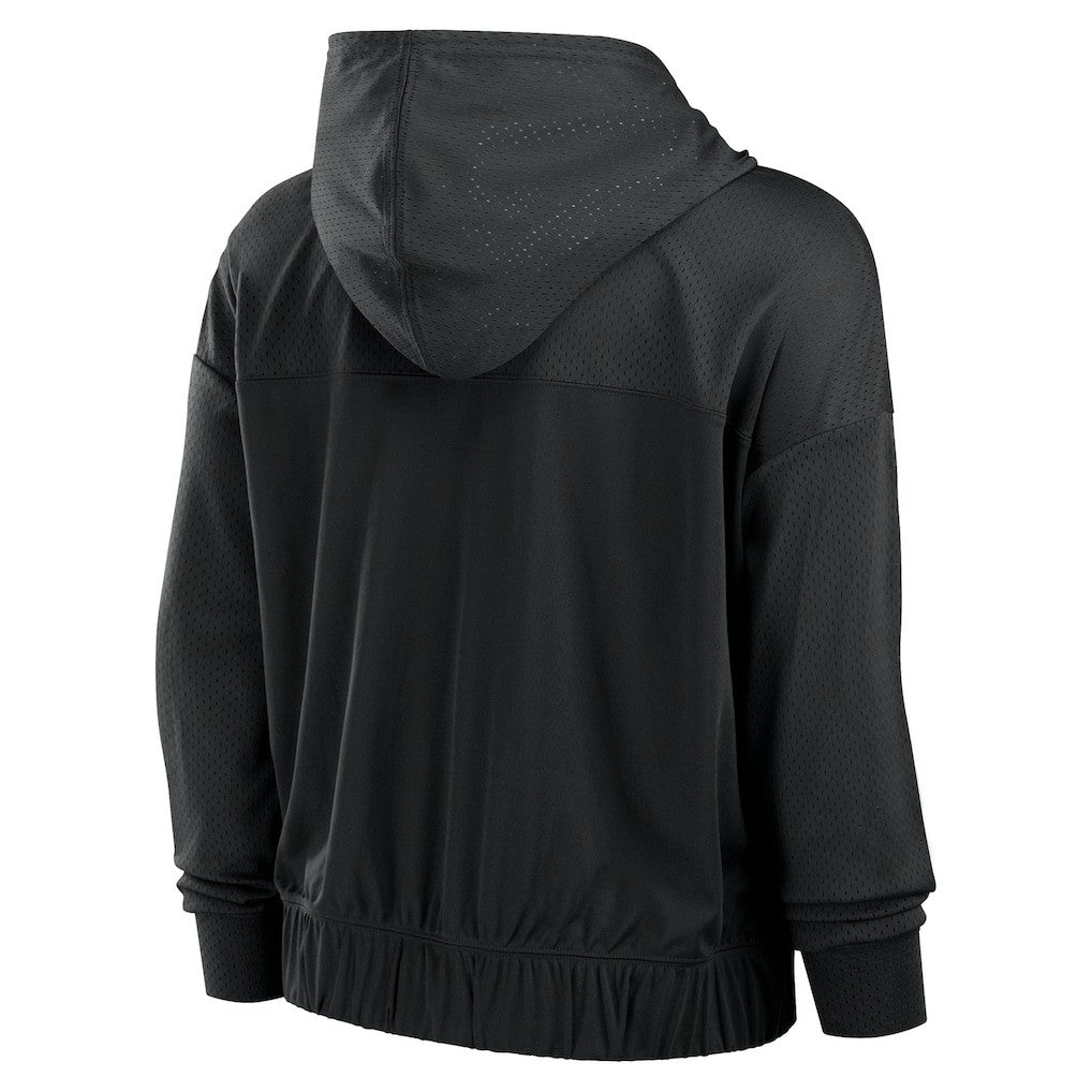 Cincinnati Bengals Women's Script Lock Full-Zip Hoodie - Black Hoodies
