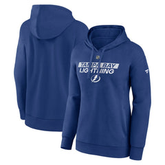 Tampa Bay Lightning Fanatics Women's Authentic Pro Core Primary Fleece Pullover Hoodie - Blue | US 200864319