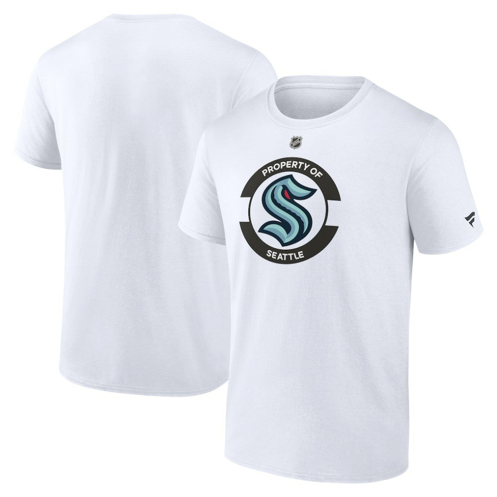 Seattle Kraken Fanatics Authentic Pro Core Secondary T-Shirt - White | US 200865124