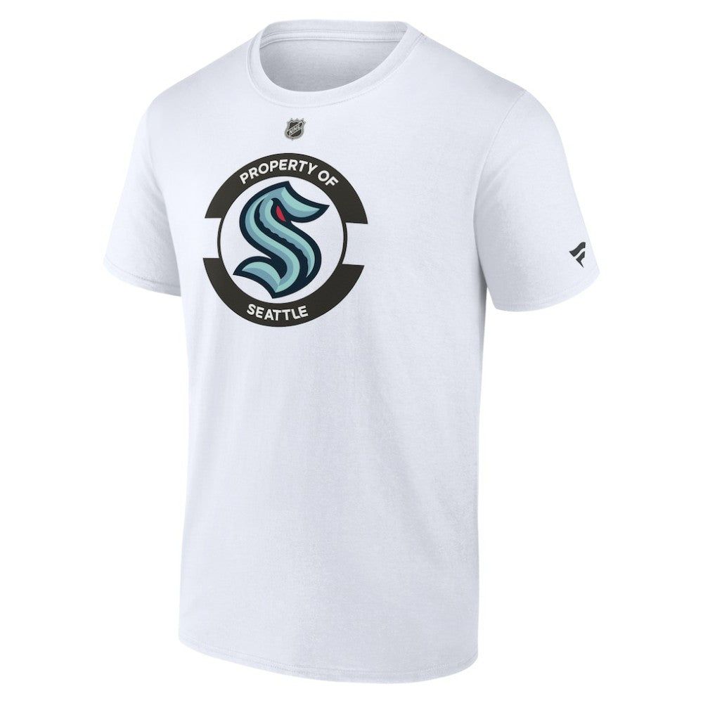 Seattle Kraken Fanatics Authentic Pro Core Secondary T-Shirt - White | US 200865124
