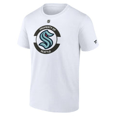 Seattle Kraken Fanatics Authentic Pro Core Secondary T-Shirt - White | US 200865124