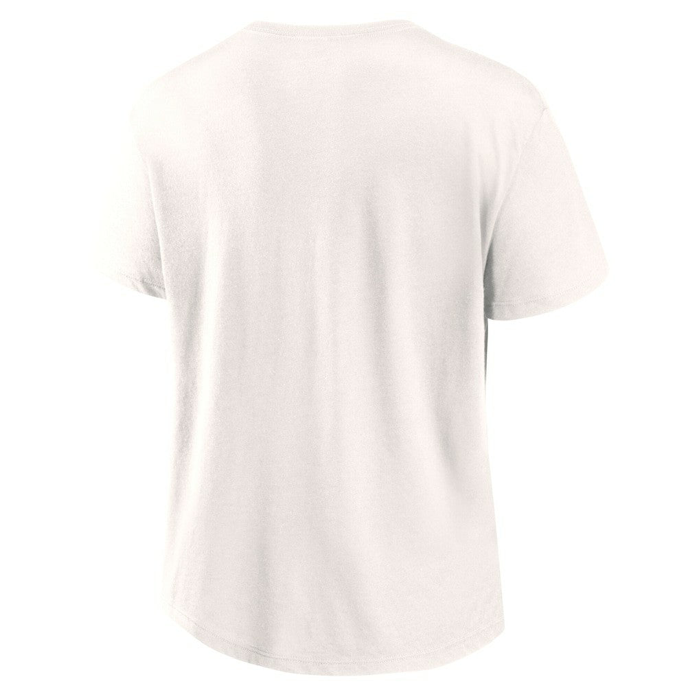 New Orleans Saints Women's Football Home Fashion T-Shirt - Cream T-shirts