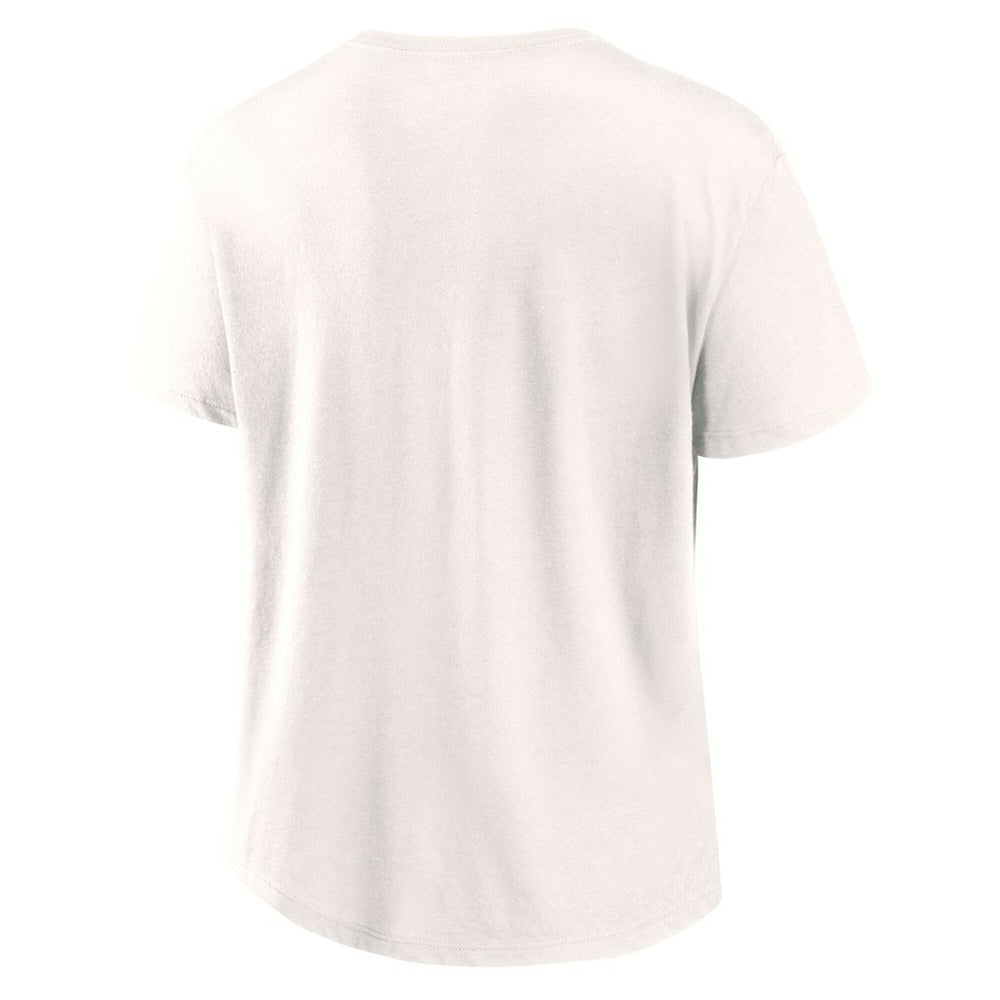 New Orleans Saints Women's Football Home Fashion T-Shirt - Cream T-shirts