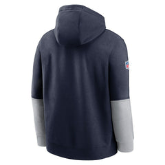 Dallas Cowboys 2024 Sideline Club Pullover Hoodie - Navy Hoodies