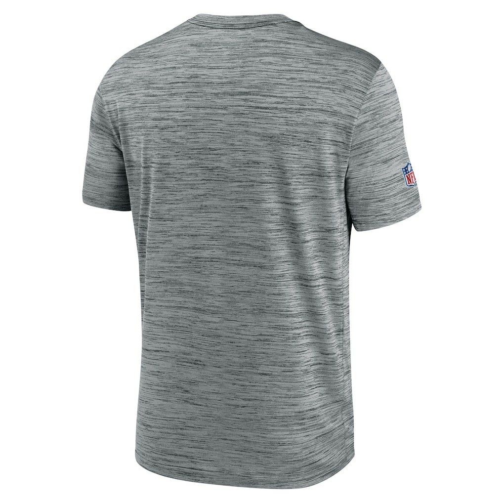 Dallas Cowboys Sideline Velocity Throwback Logo Dri-FIT T-Shirt - Gray T-shirts